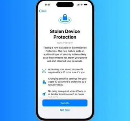 思明苹果授权维修店分享被盗设备保护功能开启方法 