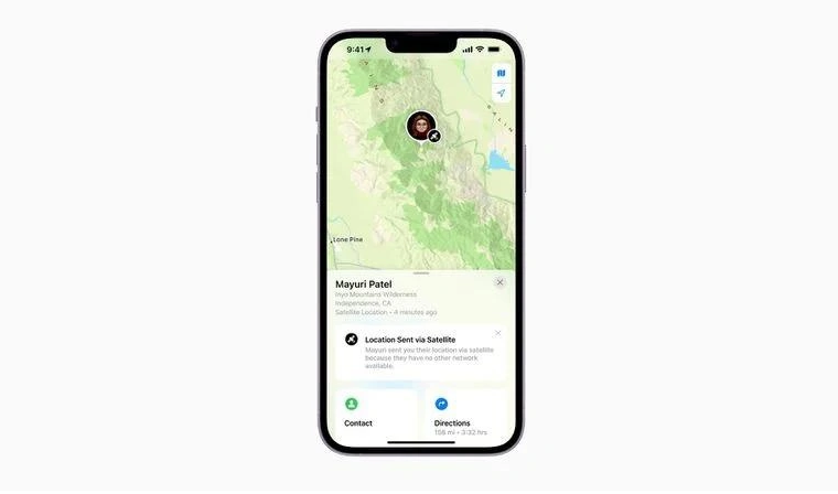 思明苹果14维修分享iPhone14系列中 FindMy功能通过卫星分享位置方法教程 